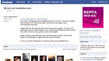 Facebookgruppe mot høyere studielånsrente (Foto: Skjermbilde: Facebook.com) Facebookgruppe mot høyere studielånsrente (Foto: Skjermbilde: Facebook.com)