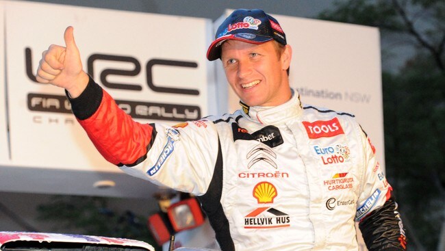 Petter Solberg. Rally Australia (Foto: TORSTEN BLACKWOOD/Afp) Petter Solberg. Rally Australia (Foto: TORSTEN BLACKWOOD/Afp)