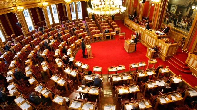 Stortinget (Foto: Aas, Erlend/SCANPIX) Stortinget (Foto: Aas, Erlend/SCANPIX)