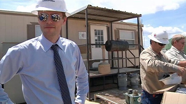 Ola Borten Moe i Texas (Foto: Anders Tvegård/NRK) Ola Borten Moe i Texas (Foto: Anders Tvegård/NRK)