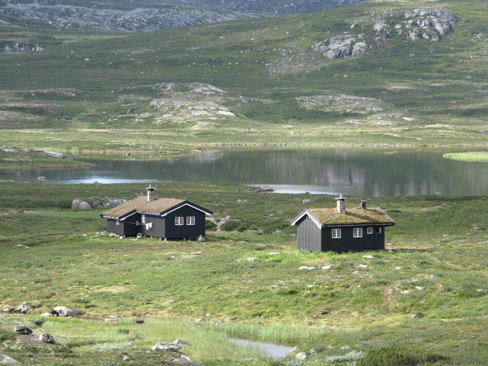 Helberghytta med sikringsbu