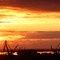 Solnedgang ved Ulsteinvik 
