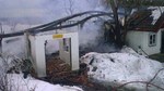 Brann på Røed Gård på Jeløy