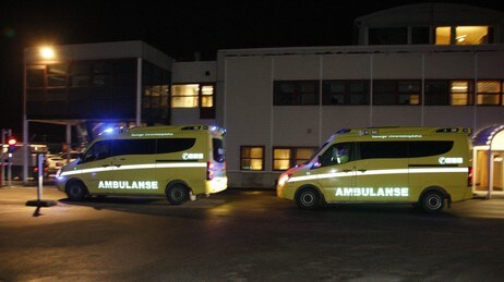 Naudlanding på Sola (Foto:Ronny Hjertås)