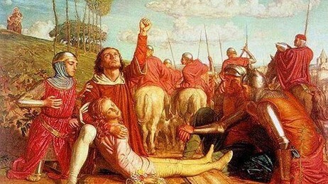 Rienzi - maleri av William Holman Hunt Rienzi - maleri av William Holman Hunt