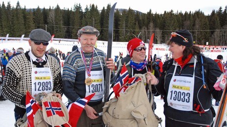 Birkenstart (Foto: Helle Therese Kongsrud/NRK)