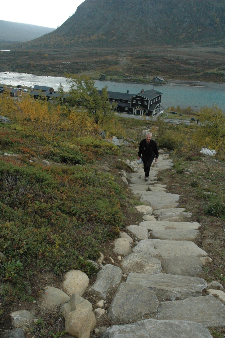 Det er satt i gang stiprosjekt fra Gjendesheim mot Besseggen.