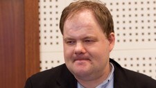 Bjarte Baasland i retten mandag morgen. (Foto: Bendiksby, Terje/SCANPIX)