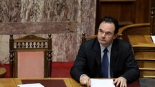 Tidlegare finansminister i Hellas, George Papaconstantinou. (Foto: STRINGER/Reuters) Tidlegare finansminister i Hellas, George Papaconstantinou. (Foto: STRINGER/Reuters)