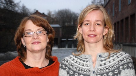 Hanna Dis Margeirsdottir og Margret Gunnarsdottir (Foto: Dang Trinh/NRK)