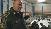Her er restene av bombebilen - Her er restene av bombebilen som Anders Behring Breivik sprengte i regjeringskvaratalet 22. juli