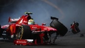 Felipe Massa krasjer