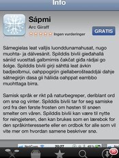 Spilddis bivlii - Sápmi - samisk App (Foto: Dan Robert Larsen/NRK) Spilddis bivlii - Sápmi - samisk App (Foto: Dan Robert Larsen/NRK)