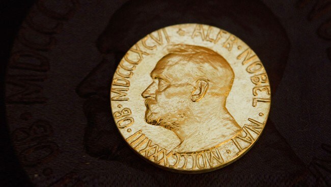 Nobels fredspris-medaljen (Foto: Ukjent/Ukjent) Nobels fredspris-medaljen (Foto: Ukjent/Ukjent)