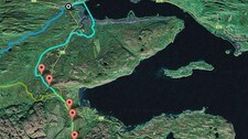 Mot Varangerbotn (Foto: Google/NRK)