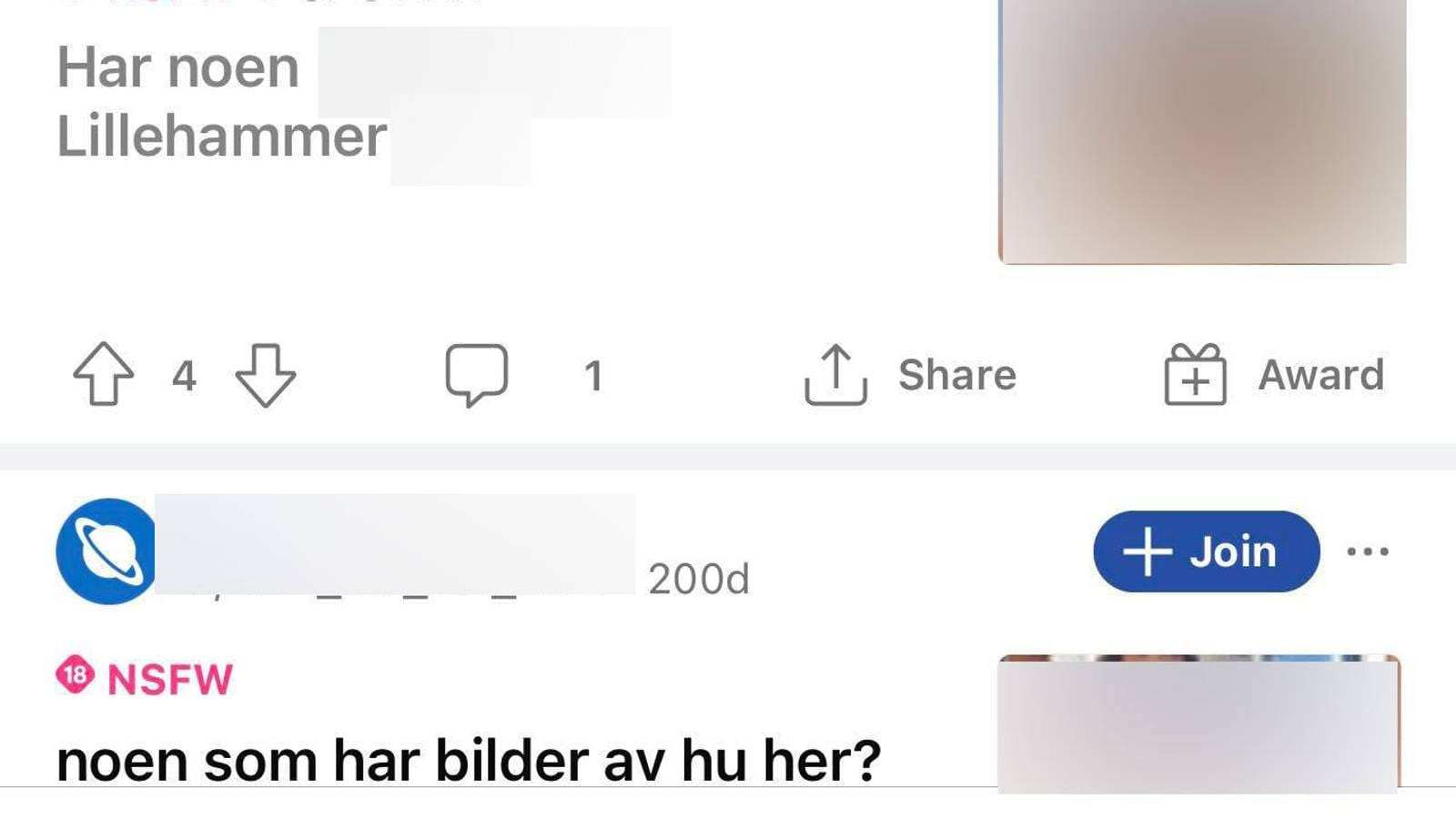 På Reddit samarbeider menn om å finne og dele nakenbilder av norske jenter NRK Trøndelag