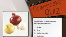 Yum yums grønnsaksquiz (NRK)