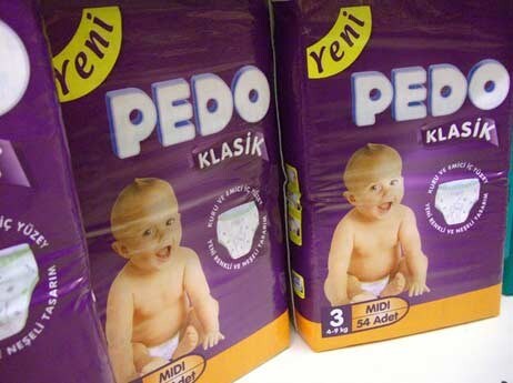 tyrkisk bleie-merke (Foto: NRK Alltid Moro) tyrkisk bleie-merke (Foto: NRK Alltid Moro)