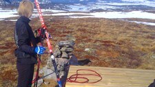Snømangel (Foto: Bjørn Atle Gildestad/NRK)