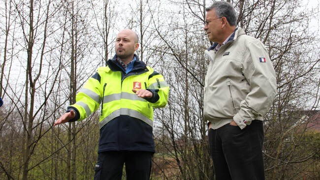 Jan Eirik Hønsi, NVE og Helge Torsøe (Foto: Caroline Enge/NRK) Jan Eirik Hønsi, NVE og Helge Torsøe (Foto: Caroline Enge/NRK)