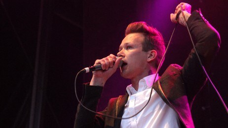 John Olav Nilsen & Gjengen på Bergenhus festning 19. aug. 2011 (Foto: Roy Hilmar Svendsen)