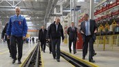 Vladimir Putin på fabrikkbesøk
