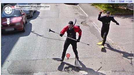 Rugdeveien i Bergen (Foto: Faksimile Google) Rugdeveien i Bergen (Foto: Faksimile Google)