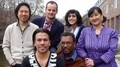 Hung Ba Mai, Edin Babic, Namra Saleem, Lotten Christiansen, Vegard Thomas Olsen og Rajan Chelliah. (Foto: Dang Trinh/NRK)