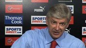 Wenger skrøt av laget sitt som nå er klar for mesterligakvalifisering - Pressekonferanse med Arsenals manager Arsène Wenger og Newcastles manager Alan Pardew. Arsenal vant 1-0 over Newcastle og har nå muligheten til å kvalifisere seg til mesterligaen.