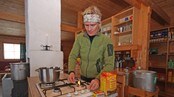 Havregrautkoking på Olavsbu