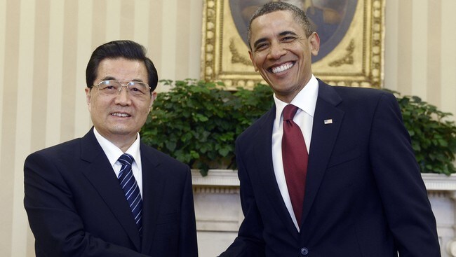 Barack Obama og Hu Jintao (Foto: JEWEL SAMAD/Afp) Barack Obama og Hu Jintao (Foto: JEWEL SAMAD/Afp)