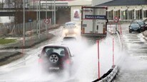 Vått i Mo i Rana (Foto: Gunnar Nygren)