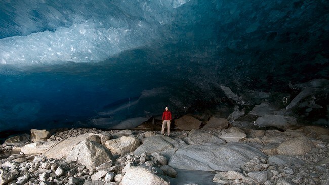 Katedralen i breen (Foto: Frank Smedegård) Katedralen i breen (Foto: Frank Smedegård)