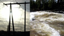 Strøm og flom (Foto: NRK/SCANPIX) Strøm og flom (Foto: NRK/SCANPIX)