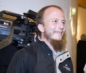 Pirate Bay-grunnleggjar Gottfrid Warg (Foto: BERTIL ERICSON/Afp) Pirate Bay-grunnleggjar Gottfrid Warg (Foto: BERTIL ERICSON/Afp)