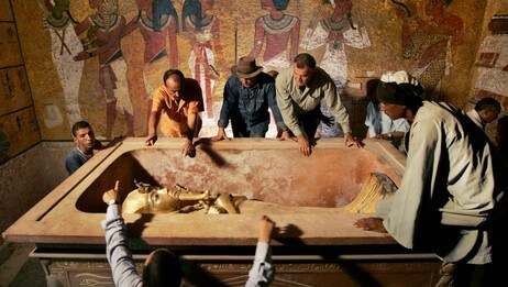 Gravkammeret til farao Tutankhamun (Foto: Ben Curtis/AP) Gravkammeret til farao Tutankhamun (Foto: Ben Curtis/AP)