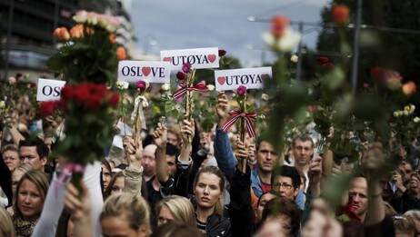 Oslove - terrorangrepene i Norge (Foto: JONATHAN NACKSTRAND/Afp) Oslove - terrorangrepene i Norge (Foto: JONATHAN NACKSTRAND/Afp)