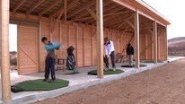 Golfklubben i Vadsø feirer 10 pr i år (Foto: Arnstein Jensen)