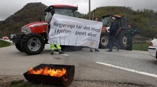 Bønder aksjonerer (Foto: Hofsmo, Sigbjørn/NTB Scanpxi)