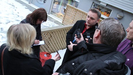 Trond Birkedal etter rettssaka (Foto: Mathias Oppedal/NRK) Trond Birkedal etter rettssaka (Foto: Mathias Oppedal/NRK)