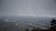 View from Solbergfjellet towards Drammen east