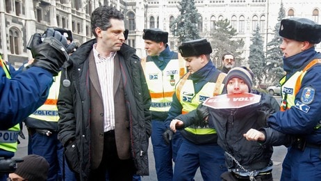 HUNGARY-PROTEST (Foto: Laszlo Balogh/Reuters) HUNGARY-PROTEST (Foto: Laszlo Balogh/Reuters)