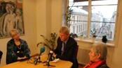 Morten Furuholmen saman med Kari Hilde French (t.h.) og Mathilde Moland.