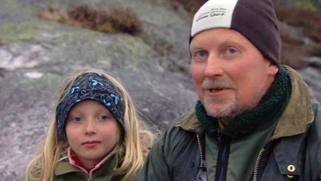 Tor Ola Skogstad og datteren (Foto: Ulf Myrvold/NRK) Tor Ola Skogstad og datteren (Foto: Ulf Myrvold/NRK)