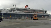 Queen Mary 2 - Fire cruiseskip besøkte Tromsø samtidig mandag.