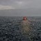Diplom: Regnvær over en innsjø i sørlige Chile. Diplom: Regnvær over en innsjø i sørlige Chile.