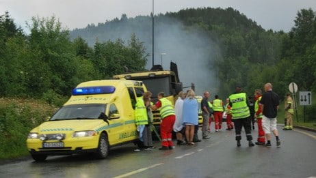 Evakuerte Oslofjordtunnelen (Foto: Tipser) Evakuerte Oslofjordtunnelen (Foto: Tipser)