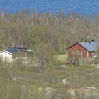 Utsikt fra Bunkerhøyden mot Abiskojaure