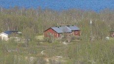 Utsikt fra Bunkerhøyden mot Abiskojaure