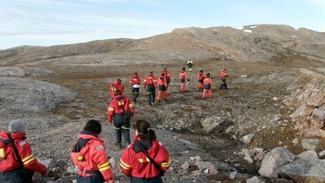 Forskere i Ny-Ålesund (Foto: Picasa 2.0/NRK) Forskere i Ny-Ålesund (Foto: Picasa 2.0/NRK)